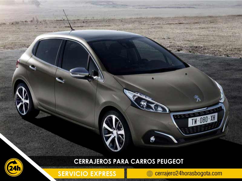 Cerrajeros para carros Peugeot en Bogotá